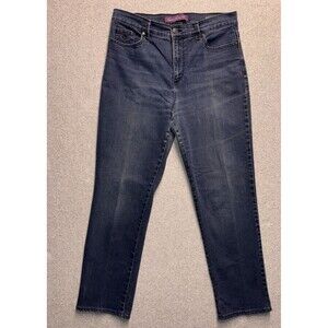 Gloria Vanderbilt "Amanda" Classic High-Rise Tapered Jeans Women’s Size 10